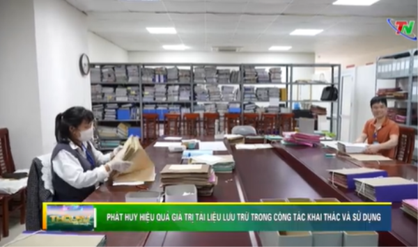 Phát huy hiệu quả giá trị tài liệu lưu trữ trong công tác khai thác và sử dụng